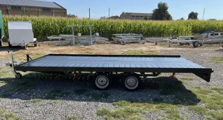 Remolque plataforma portacoches