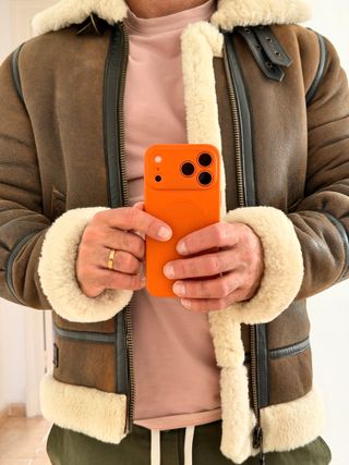 Chaqueta Bomber Aviador Piel Sintética Mujer/Hombr