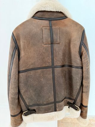 Chaqueta Bomber Aviador Piel Sintética Mujer/Hombr