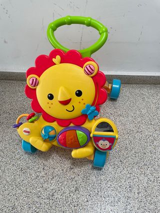 Andador bebé león Fisher Price