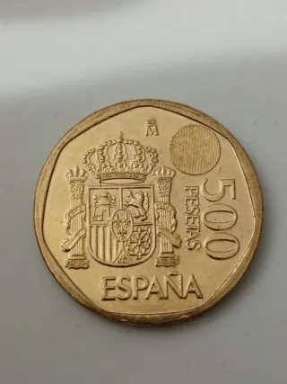 4 Monedas 500 Pesetas Carlos y Sofía