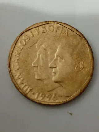 4 Monedas 500 Pesetas Carlos y Sofía