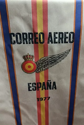 Saca correos aéreo España 1977