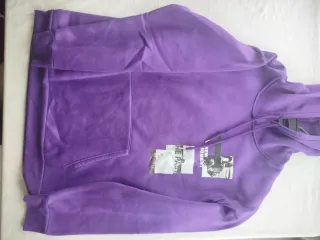 Sudadera Morada Urbana Hombre