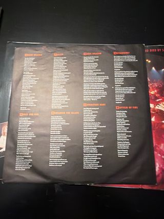 2 Vinilos Sodom Agent Orange