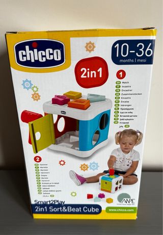 Chicco Cubo 2 in 1 Giocattolo Bambini