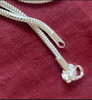 Cadena Plata 925 Serpiente
