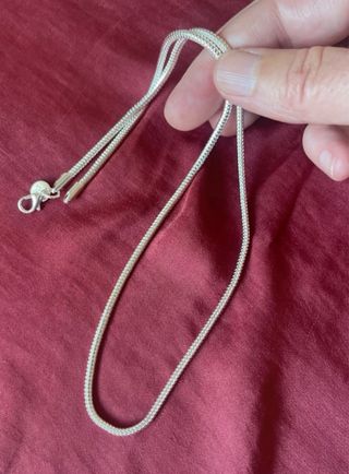 Cadena Plata 925 Serpiente