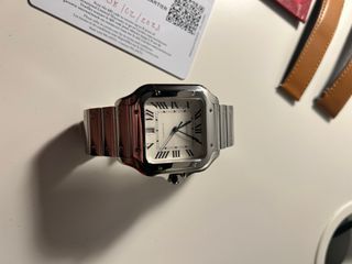 Reloj Cartier Santos Grande Full Set