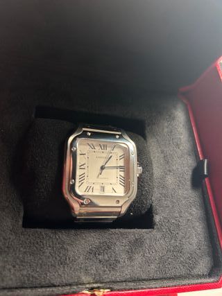 Reloj Cartier Santos Grande Full Set