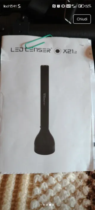 Torcia LED Lenser X21.2