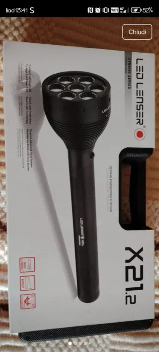 Torcia LED Lenser X21.2