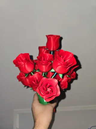 Rosas Rojas 3D San Valentín