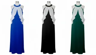 Vestido largo de fiesta