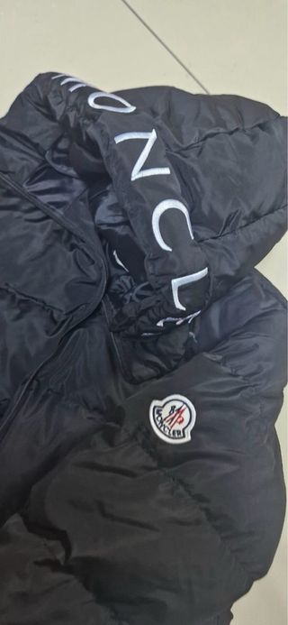 Moncler Cappotto Nero Taglia S