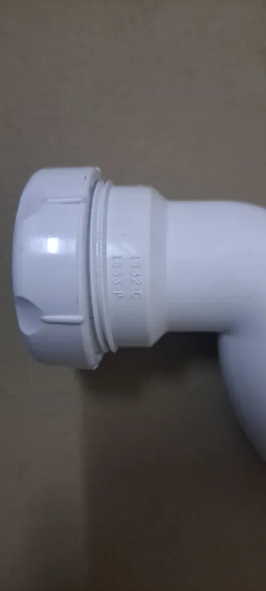 Sifão de Encanamento Branco