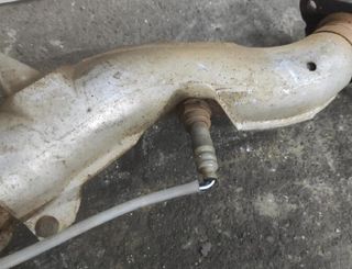 Tubo escape del volvo 338514 flexor s40 berlina