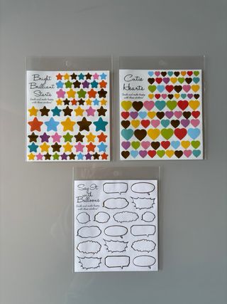 Adesivi e mascherine per scrapbooking e journaling