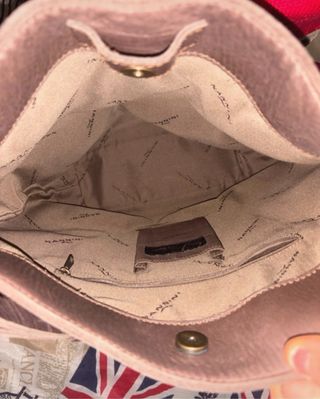 Borsa in pelle Nannini marrone