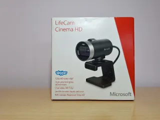 Microsoft LifeCam Cinema HD Webcam casi nueva