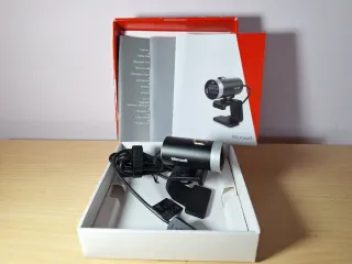 Microsoft LifeCam Cinema HD Webcam casi nueva