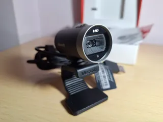 Microsoft LifeCam Cinema HD Webcam casi nueva