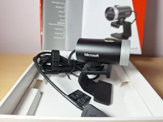 Microsoft LifeCam Cinema HD Webcam casi nueva