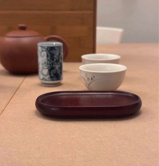 Set artigianale te cinese in bambù