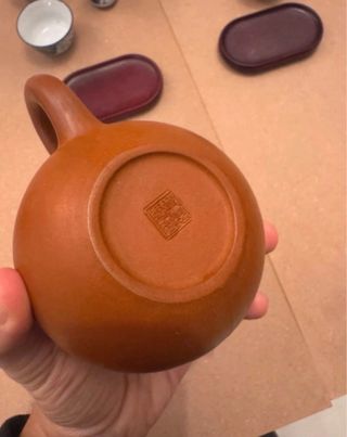 Set artigianale te cinese in bambù