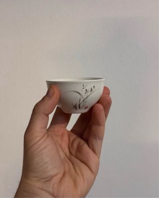 Set artigianale te cinese in bambù