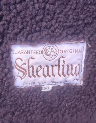 Cappotto Shearling doppiopetto uomo