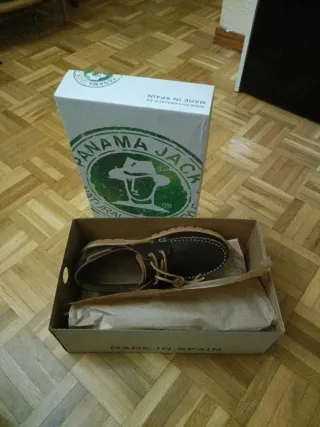 Zapatos náuticos Panamá Marrones Talla 43