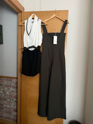 Conjunto Zara Mono Largo y Corto Talla XS/S