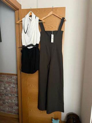 Conjunto Zara Mono Largo y Corto Talla XS/S