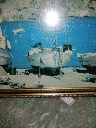 Puzzle Barcos Pesca Mar