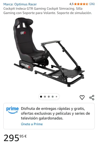 Cockpit Indeca GTR Optimus Racer