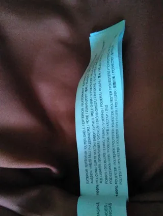 Chaqueta de piel Stradivarius Talla L