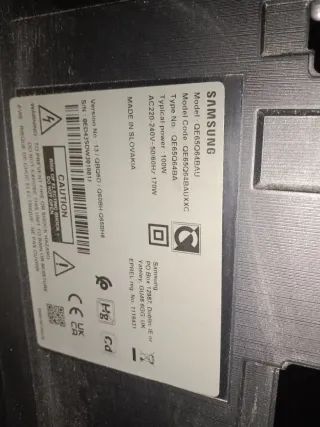 Placa base TV y componentes