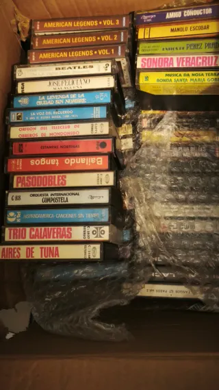 Lote Cintas Cassette Música Variada