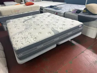 Colchón 180x190 KING SIZE + 2 Bases Retapizadas