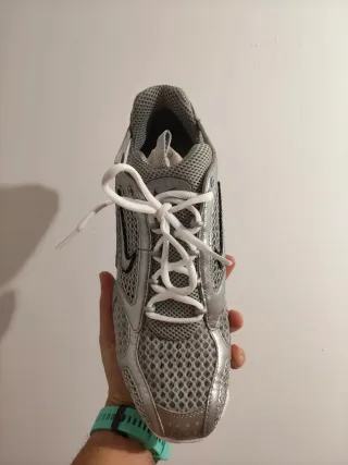 T45 Nike Air Max Spiridon Cage 2 plateadas