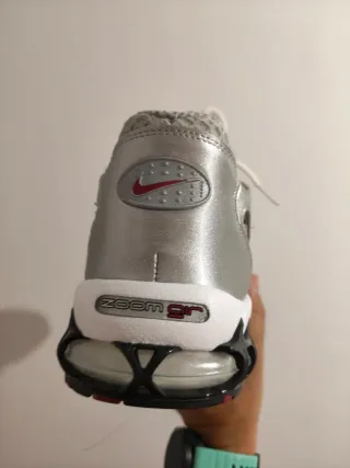 T45 Nike Air Max Spiridon Cage 2 plateadas