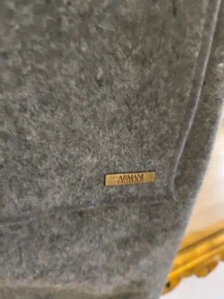 Bolso Armani para portátil gris