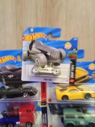 Pack de 5 HotWheels para Mariano C