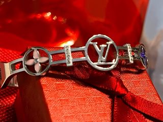 Pulsera Louis Vuitton Acero Flores