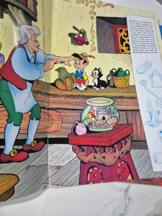 Libro Pegatinas Pinocho Disney Panini Stick & Stac