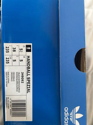 Adidas Spezial Mujer Negro Multicolor