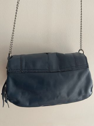 Bolso bandolera de piel con cadenita Brigita Piece
