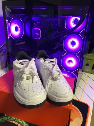 Nike Air Force 1 Mujer Blancas y Negras