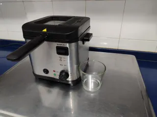 Mini Freidora Eléctrica con Fondue